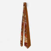 Elegant,Thanksgiving, Herfstbladeren,Rustiek Stropdas (Achterkant)
