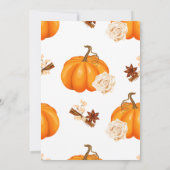 Elegant Thanksgiving Inbeluitnodiging Kaart (Achterkant)