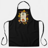 Elegant Thanksgiving met Pumpkin op persoonlijke t Schort (Voorkant)