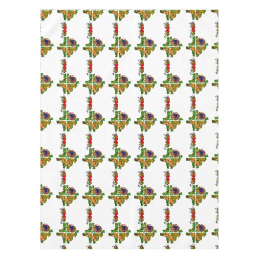 ELEGANT THANKSGIVING tablecloth Tafelkleed (Voorkant)