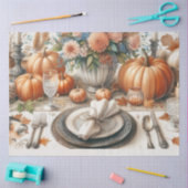 Elegant  Thanksgiving tissuepapier (Craft)