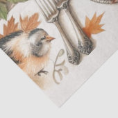 Elegant  Thanksgiving tissuepapier (Detail)