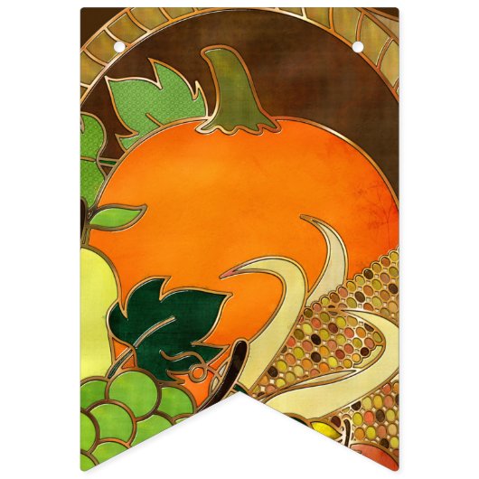 Elegant Thanksgiving Vlaggetjes (Eerste vlag)