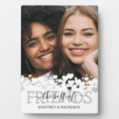 Elegant The Best Friends Photo Fotoplaat (voorkant)
