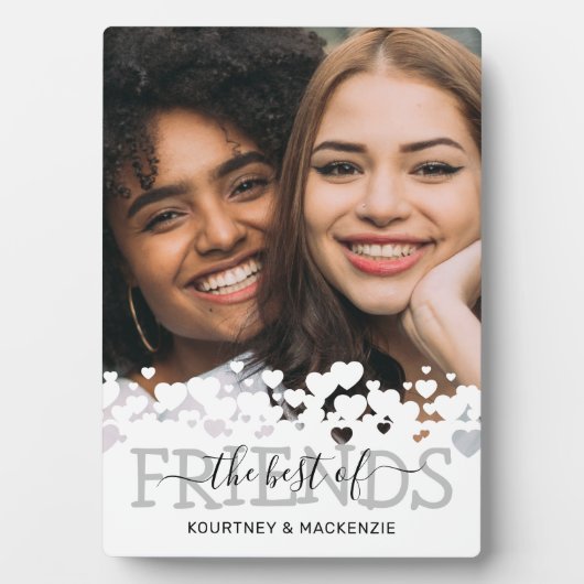 Elegant The Best Friends Photo Fotoplaat (voorkant)