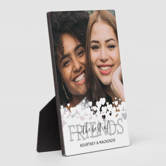 Elegant The Best Friends Photo Fotoplaat (Zijkant)