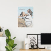 Elegant The Night Before Rehearsal photo welcome Poster (Thuiskantoor)