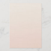 Elegant The Perfect Blend Coffee Bridal Shower Kaart (Achterkant)