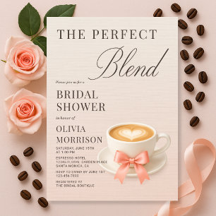 Elegant The Perfect Blend Coffee Bruidsuitvaart (o Kaart
