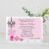 Elegant Theepartij Kaart (Staand voorkant)