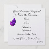 Elegant theeparty - SRF Kaart (Achterkant)