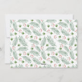 Elegant Thrill of Hope Two Photo Green Kerstmis Feestdagenkaart (Achterkant)