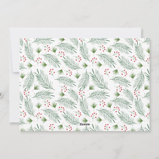 Elegant Thrill of Hope Two Photo Kerstmis Feestdagenkaart (Achterkant)