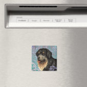 Elegant Tibetan Mastiff Magnet (Insitu (Vaatwasser))
