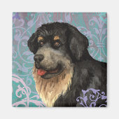 Elegant Tibetan Mastiff Magnet (Voorkant)