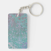 Elegant Tibetan Mastiff Sleutelhanger (achterkant)