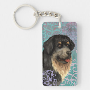 Elegant Tibetan Mastiff Sleutelhanger