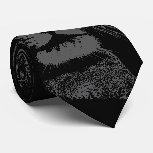 Elegant Tiger Boss stropdas (Opgerold)