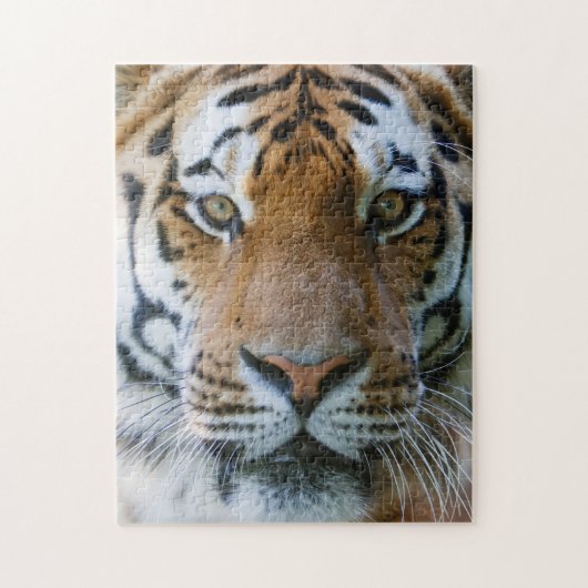 Elegant Tiger Portrait Legpuzzel (Verticaal)