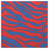 Elegant Tiger Print Fabric Stof (Close Up)