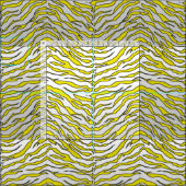 Elegant Tiger Print Fabric Stof (Delen)