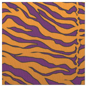 Elegant Tiger Print Fabric Stof (Close Up)