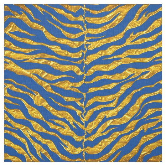 Elegant Tiger Print Fabric Stof (Swatch)