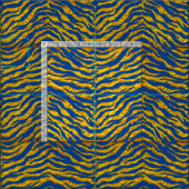 Elegant Tiger Print Fabric Stof (Delen)