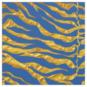 Elegant Tiger Print Fabric Stof (Close Up)