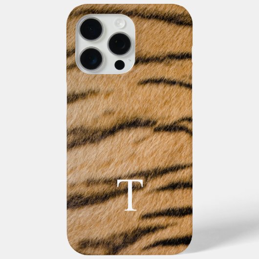 Elegant Tiger Stripe Bont Patroon - Chic Case-Mate iPhone Case (Achterkant)