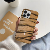 Elegant Tiger Stripe Bont Patroon - Chic Case-Mate iPhone Case