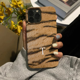 Elegant Tiger Stripe Bont Patroon - Chic iPhone 8/7 Plus Hoesje