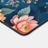 Elegant Tijdloos Bloemen Patroon ontwerp Bureaumat (Hoek)