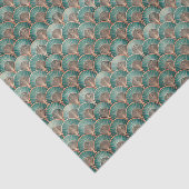 Elegant tiled Art Deco pattern Tissuepapier (Detail)