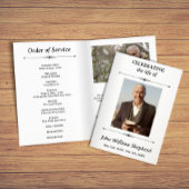 Elegant Timeless Photo Celebring Life Programme Programma