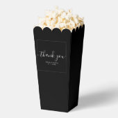 Elegant Timeless Wedding Thank You | Personalized  Bedankdoosjes (Popped)