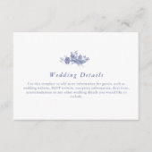 Elegant Toile Frans Wishing Detail behuizing Kaart (Voorkant)