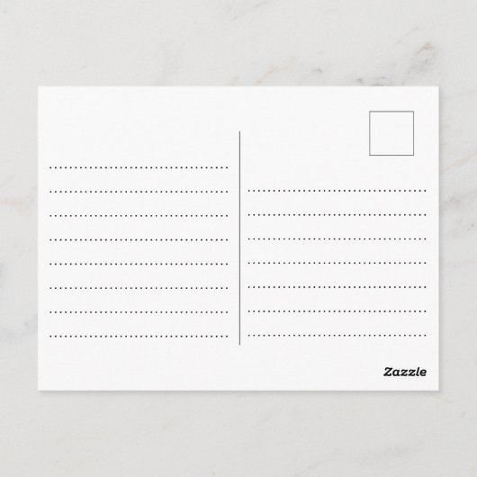 Elegant Tokyo, Japan  Waterverf Reizen Briefkaart (Achterkant)