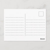 Elegant Tokyo, Japan  Waterverf Reizen Pos Briefkaart (Achterkant)