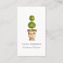 Elegant topiary waterverf Landscaping