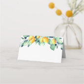 Elegant Toscana Wedding Weiss Grün Plaatskaartje (Achterkant)