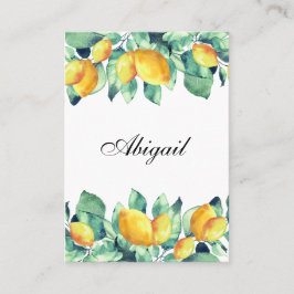 Elegant Toscana Wedding Weiss Grün Platzkarte Plaatskaartje