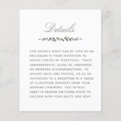 Elegant Traditional Olive Branch — Belangrijke det (Voorkant)