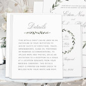 Elegant Traditional Olive Branch — Belangrijke det