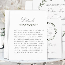 Elegant Traditional Olive Branch — Belangrijke det