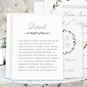 Elegant Traditional Olive Branch — Belangrijke det