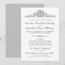 Elegant Traditioneel | Versailles Gray Wedding