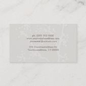 Elegant Tranquility Zen Modern Visitekaartje (Achterkant)