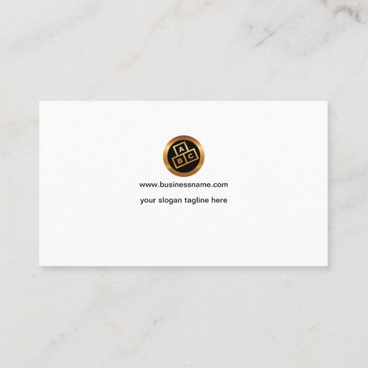 Elegant Translucent Black Line PR Visitekaartje (Achterkant)