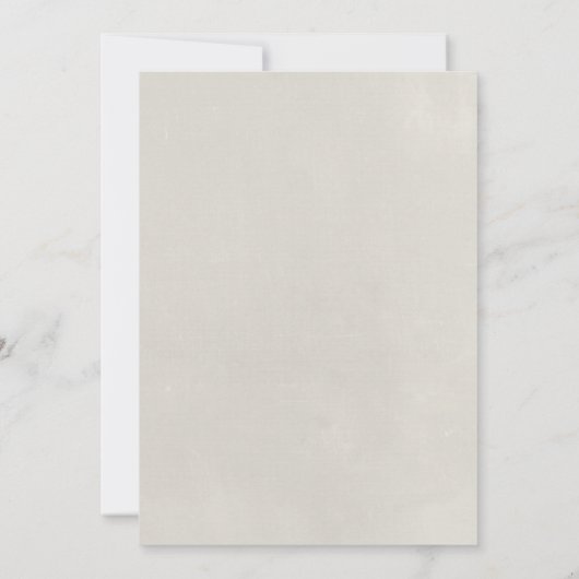 Elegant Tree Branches Wedding Invitations Kaart (Achterkant)